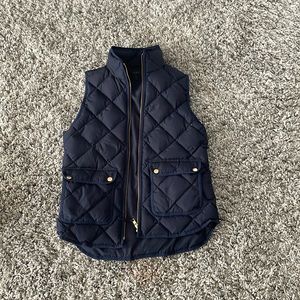 J crew down vest.